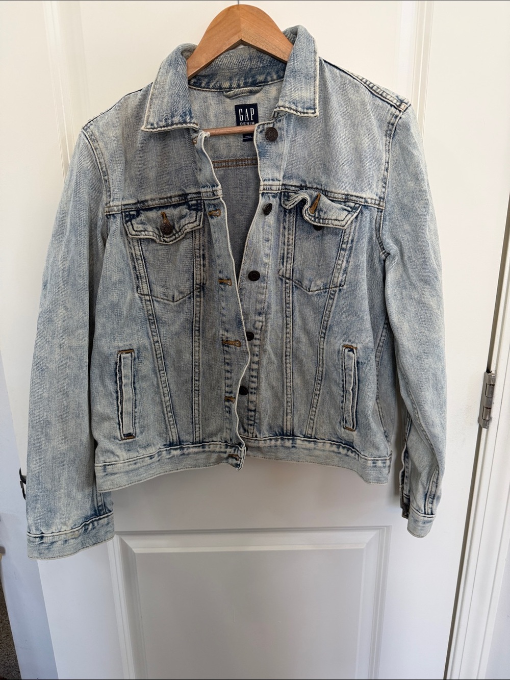 GAP Light Wash Blue Denim Jacket